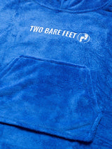 Two Bare Feet Kids Towelling Changing Robe (Blue)