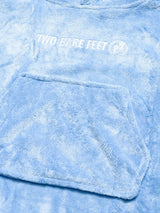 Two Bare Feet Kids Towelling Changing Robe (Light Blue)
