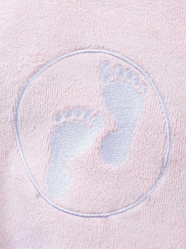 Two Bare Feet Kids Towelling Changing Robe (Light Pink)