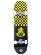 TBF Boarding Co Complete Double Kick Skateboard Checkmate (Black / Gold)