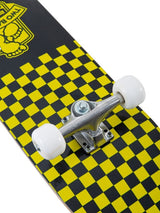 TBF Boarding Co Complete Double Kick Skateboard Checkmate (Black / Gold)