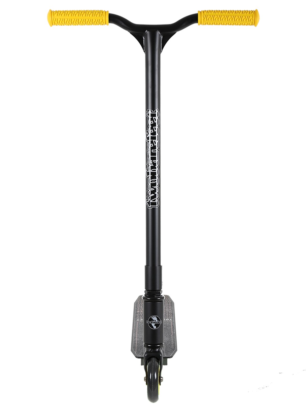 Two Bare Feet Cipher Model Stunt Scooter (Black/Yellow)