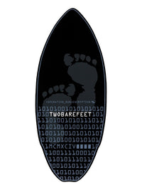 Two Bare Feet Cipher 41"Skimboard (Black / Grey)