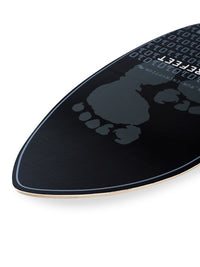 Two Bare Feet Cipher 41"Skimboard (Black / Grey)