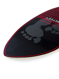 Two Bare Feet Cipher 41" Skimboard (Black / Red)