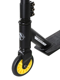 Two Bare Feet Cipher Model Stunt Scooter (Black/Yellow)