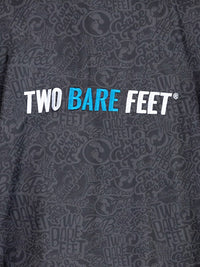 Two Bare Feet Kids Classic Print Weatherproof Changing Robe (Black/Blue)