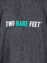 Two Bare Feet Kids Classic Print Weatherproof Changing Robe (Black/Teal)