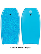 Two Bare Feet Flowers Double Bodyboard & Bag Bundle