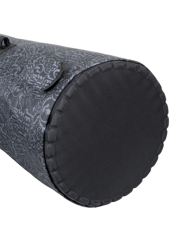 Two Bare Feet Classic Pattern 90 Litre Protective Paddleboard Travel Bag (Black / Grey)