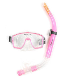 Two Bare Feet Adult Mask & Silicone Snorkel SN52 (Light Pink)
