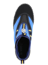 Two Bare Feet Cliff Jump Adults Aqua Shoes (Blue / Yellow)