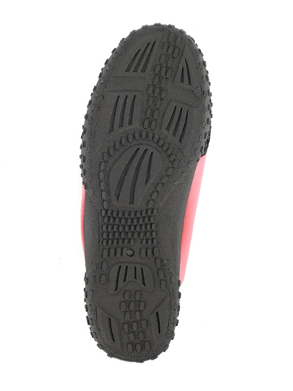 Two Bare Feet Cliff Jump Junior Aqua Shoes (Red / Yellow)