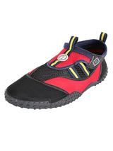 Two Bare Feet Cliff Jump Junior Aqua Shoes (Red / Yellow)