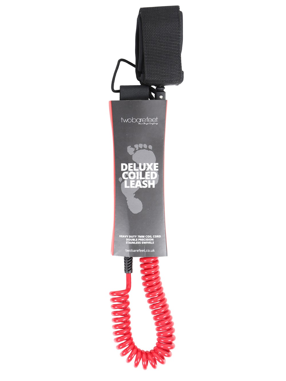 Two Bare Feet Deluxe Coiled Swivel Leash