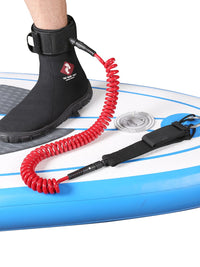 Two Bare Feet Deluxe Coiled Swivel Leash
