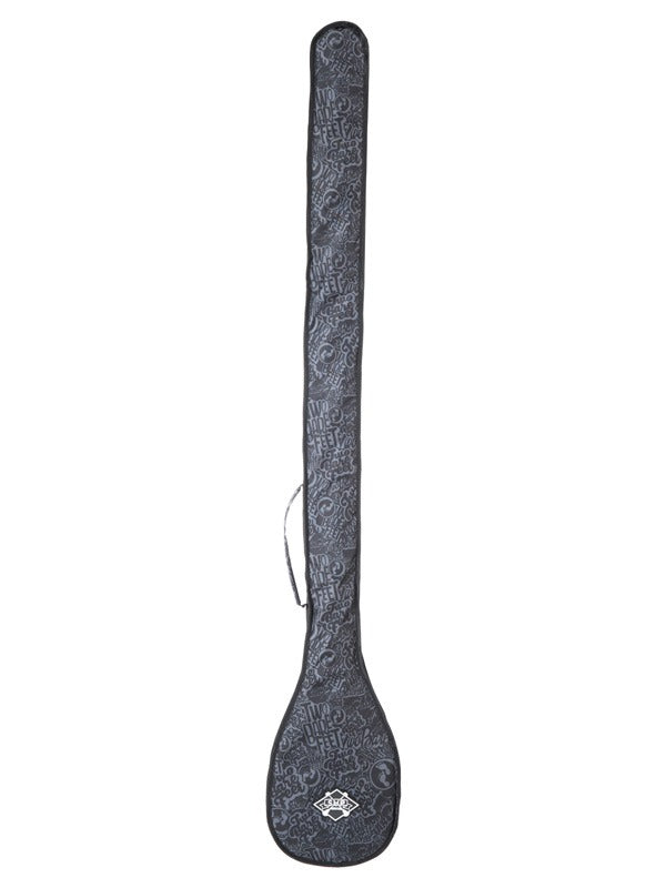 Two Bare Feet Classic Print 2 Piece SUP Paddle Bag (Black / Grey)