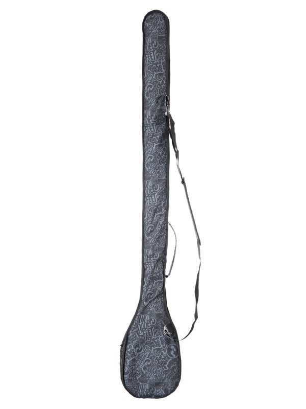 Two Bare Feet Classic Print 2 Piece SUP Paddle Bag (Black / Grey)