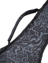 Two Bare Feet Classic Print 3 Piece SUP Paddle Bag (Black / Grey)