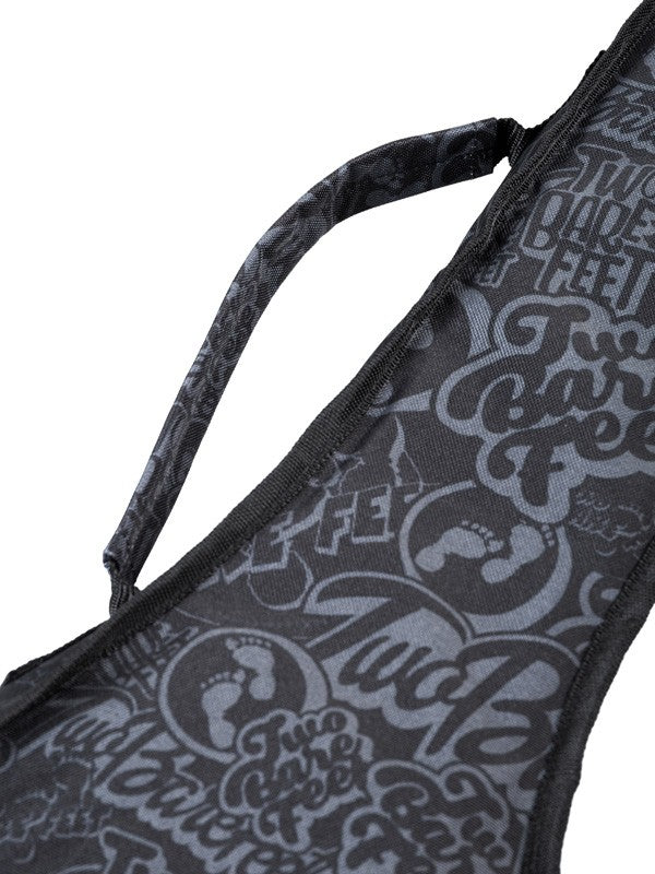 Two Bare Feet Classic Print 3 Piece SUP Paddle Bag (Black / Grey)