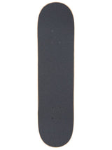 TBF Classic Pattern Complete Double Kick Skateboard (Black/Blue)