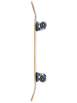 TBF Classic Pattern Complete Double Kick Skateboard (Black/Grey)