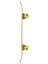 TBF Classic Pattern Complete Double Kick Skateboard (Black/Yellow)