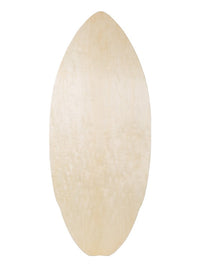 Two Bare Feet Classic Pattern 41" Skimboard (Black / Blue)