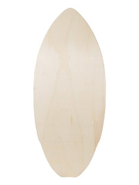 Two Bare Feet Classic Pattern 41" Skimboard (Black / Grey)