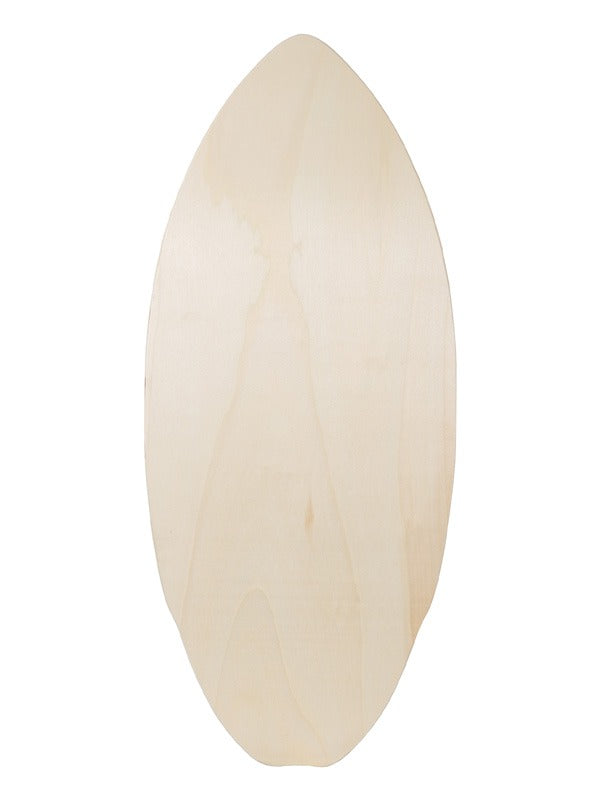 Two Bare Feet Classic Pattern 41" Skimboard (Black / Grey)