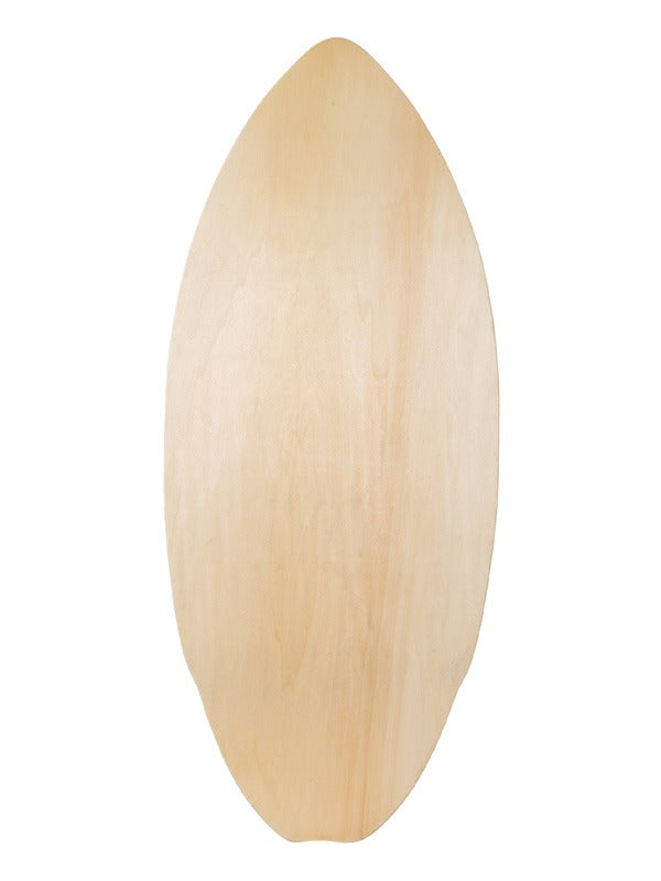 Two Bare Feet Classic Pattern 41" Skimboard (Black / Red)
