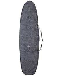 Classic Pattern 7'6" Surfboard Travel Bag (Black / Grey)