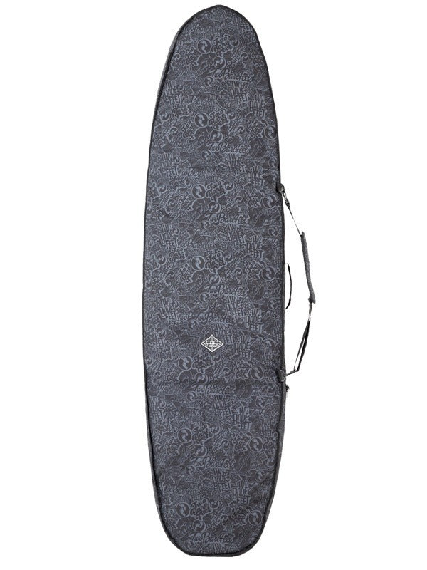Classic Pattern 7'6" Surfboard Travel Bag (Black / Grey)