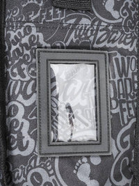 Classic Pattern 8'6" Surfboard Travel Bag (Black / Grey)