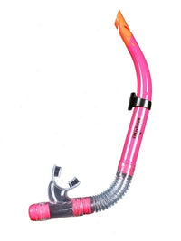 Two Bare Feet Silicone Snorkel (Pink)