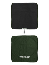 Two Bare Feet Kids Weatherproof Changing Robe with Changing Mat (Forest/Black)
