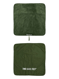 Two Bare Feet Weatherproof Changing Robe with Changing Mat (Forest/Forest)