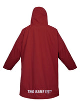 Kids Core Waterproof Changing Robe (Deep Red/Sea Green)