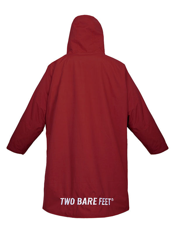 Kids Core Waterproof Changing Robe (Deep Red/Sea Green)