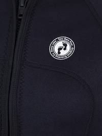 Two Bare Feet Womens Silicone Print Series Full Zip 2.5mm Wetsuit Jacket (Black)
