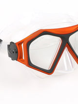 DiveSport Silicone Mask (Orange / Clear)