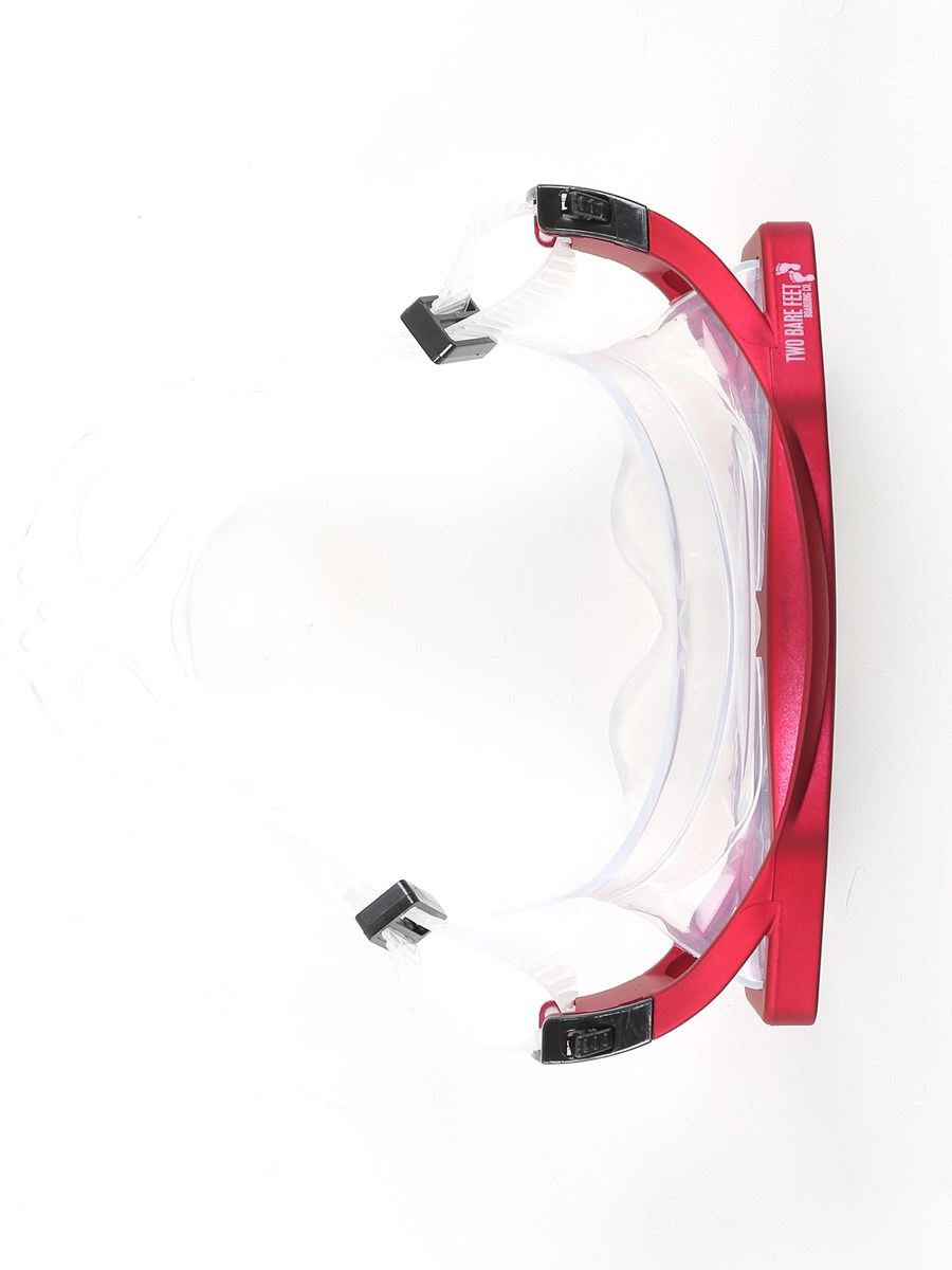 DiveSport Silicone Mask (Red / Clear)