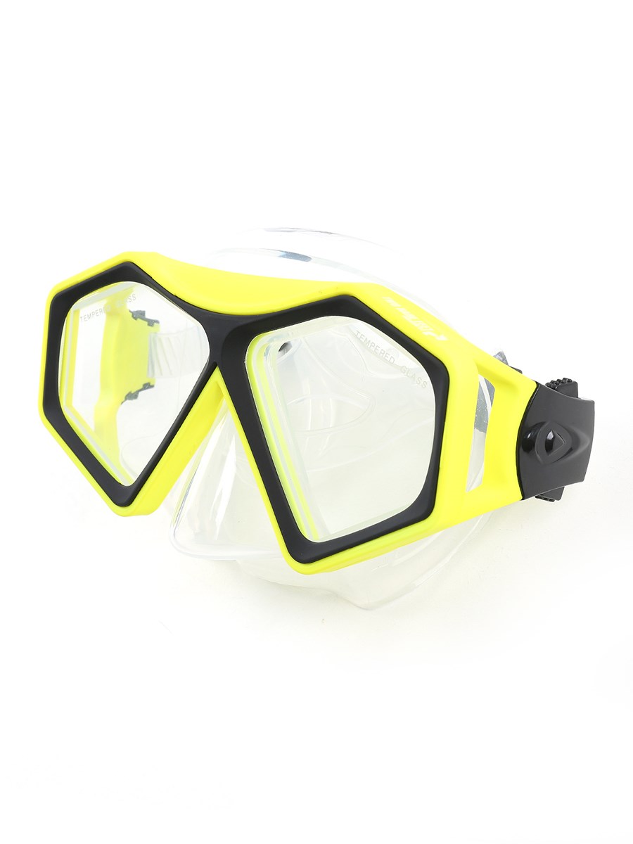 DiveSport Silicone Mask (Yellow / Clear)