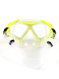 DiveSport Silicone Mask (Yellow / Clear)