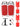 Two Bare Feet Boarding Co. 44" Inflatable Bodyboard Double Pack (Red)