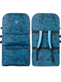 Two Bare Feet 42" Future Print Single Bodyboard and Bag Bundle (Choice of 33", 37", 42")
