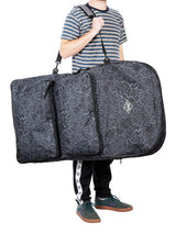 44" Double Bodyboard Bag (Grey Classic Pattern)