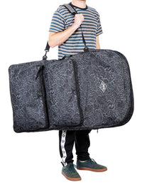 44" Double Bodyboard Bag (Grey Classic Pattern)