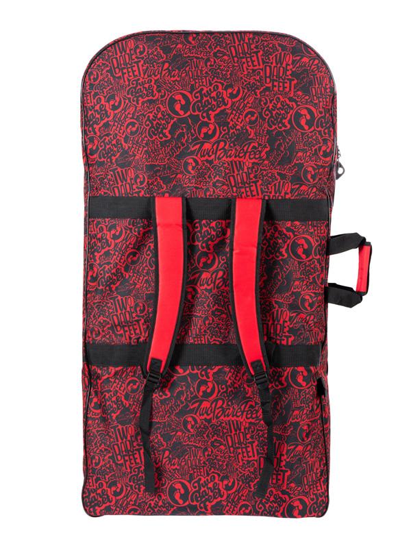 44" Double Bodyboard Bag (Red Classic Pattern)