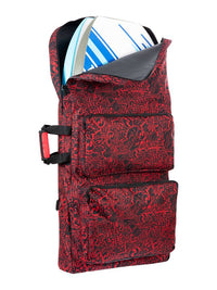 44" Double Bodyboard Bag (Red Classic Pattern)